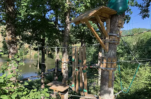 Saint Clément Aventure - Parc Tree Climbing & Activities Dans L'allier