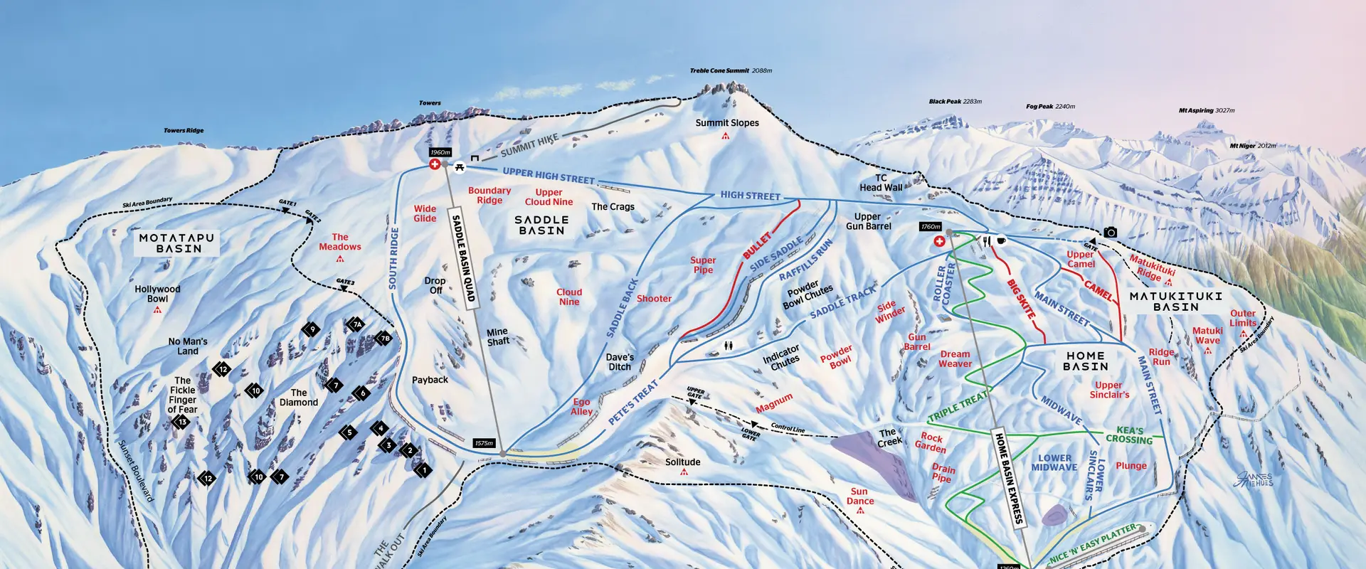 Treble Cone Ski Area