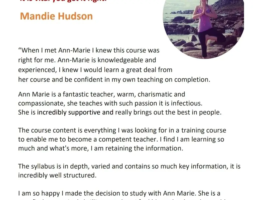 Yoga with Ann-marie Mainprize in Brough