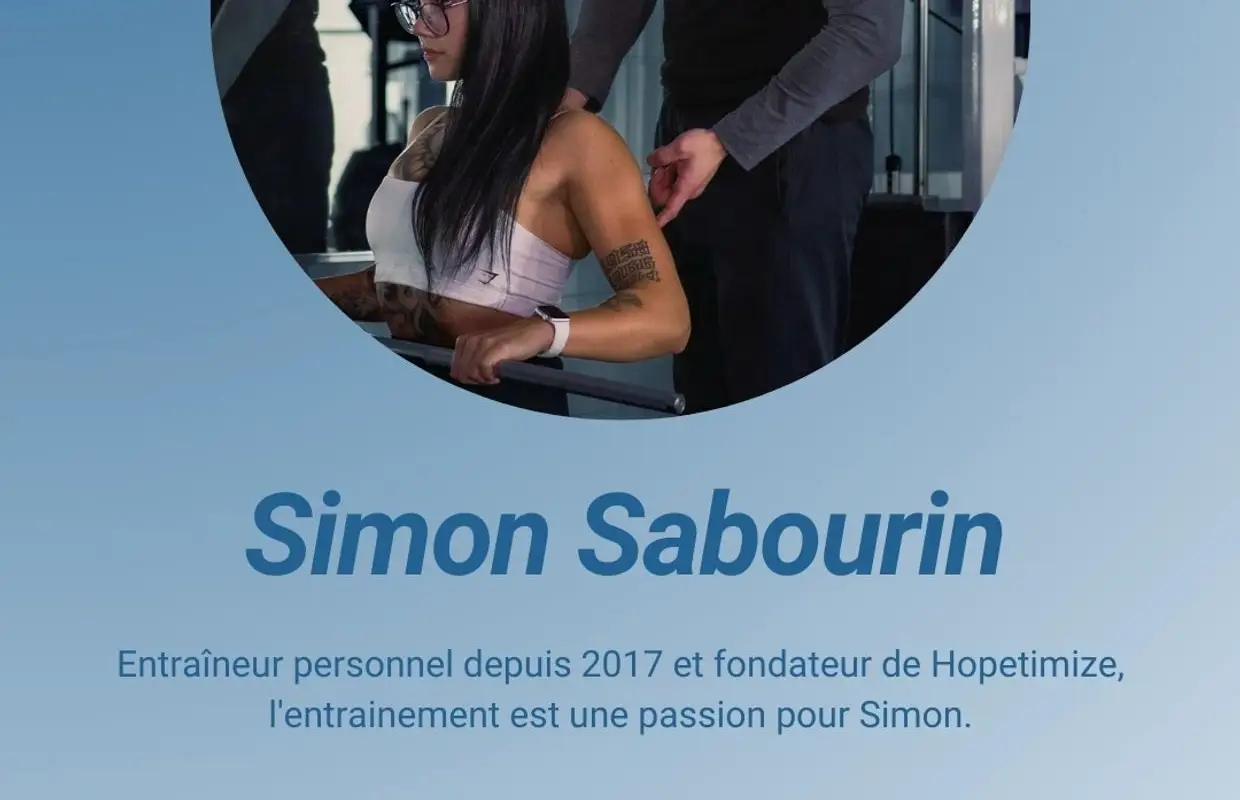 Entraneur Simon Sabourin