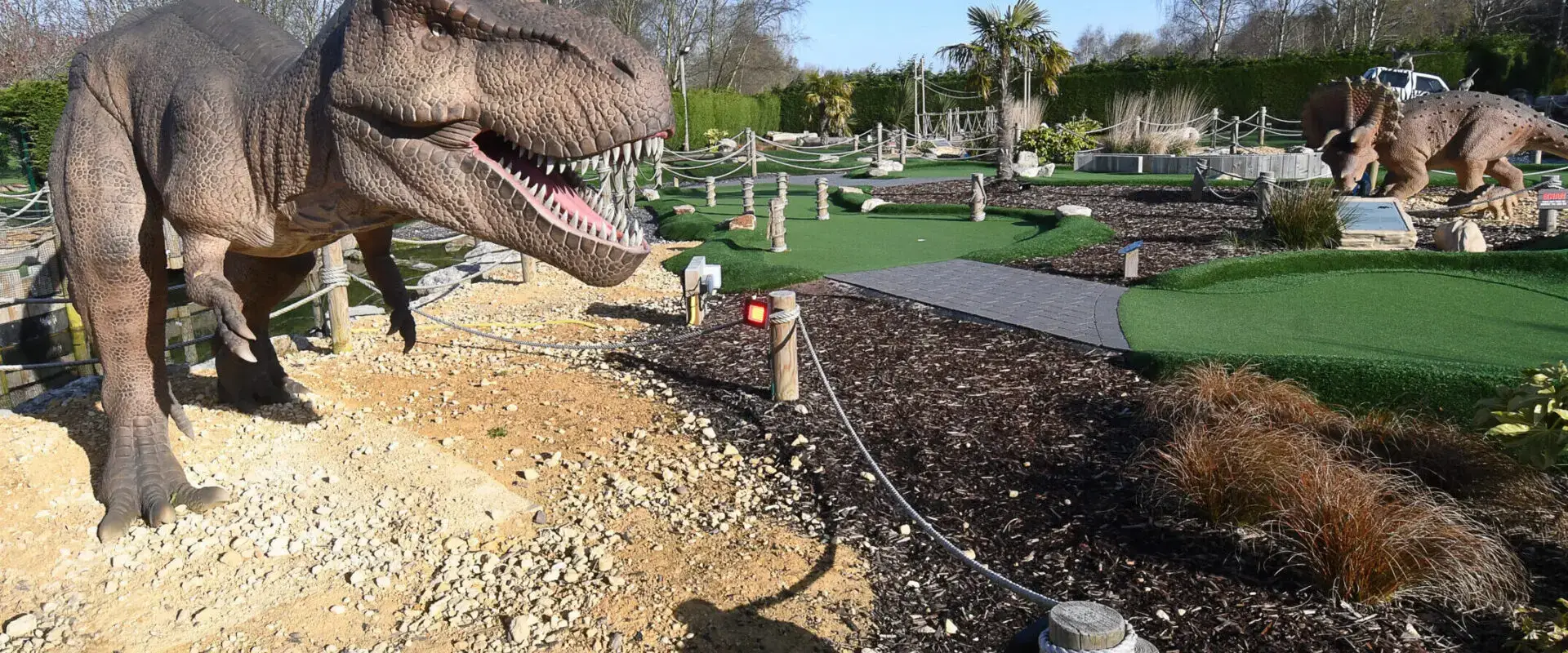 Dinosaur-themed Adventure Golf