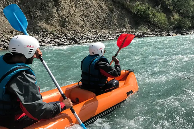 Bassin de slalom