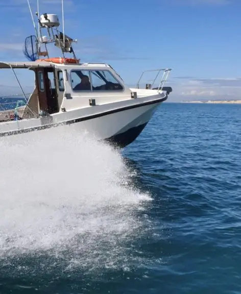 Kestrel warrior boat charter's
