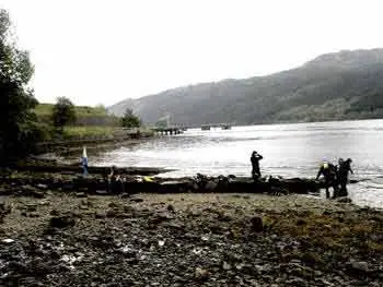 A Frames Dive Site, Loch Long