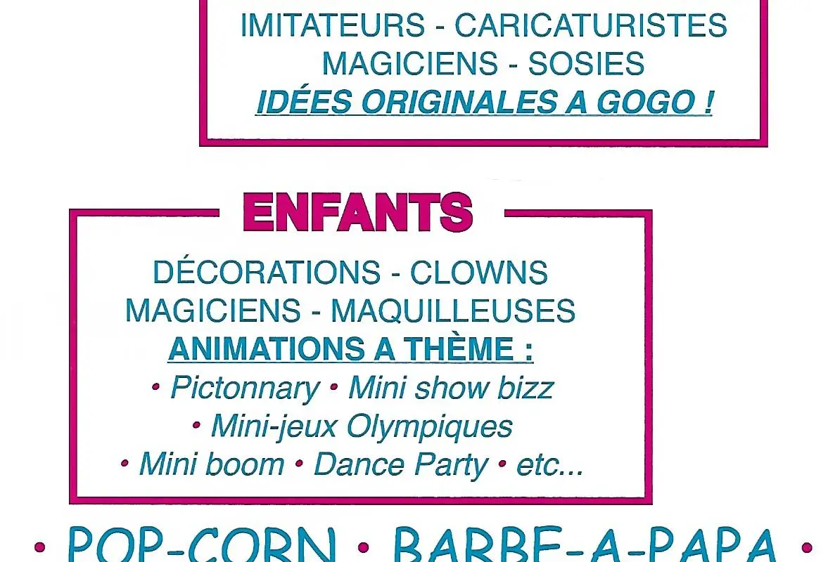 Abracada Celebration Organization Gouters Anniversaires Enfants Et Mariage