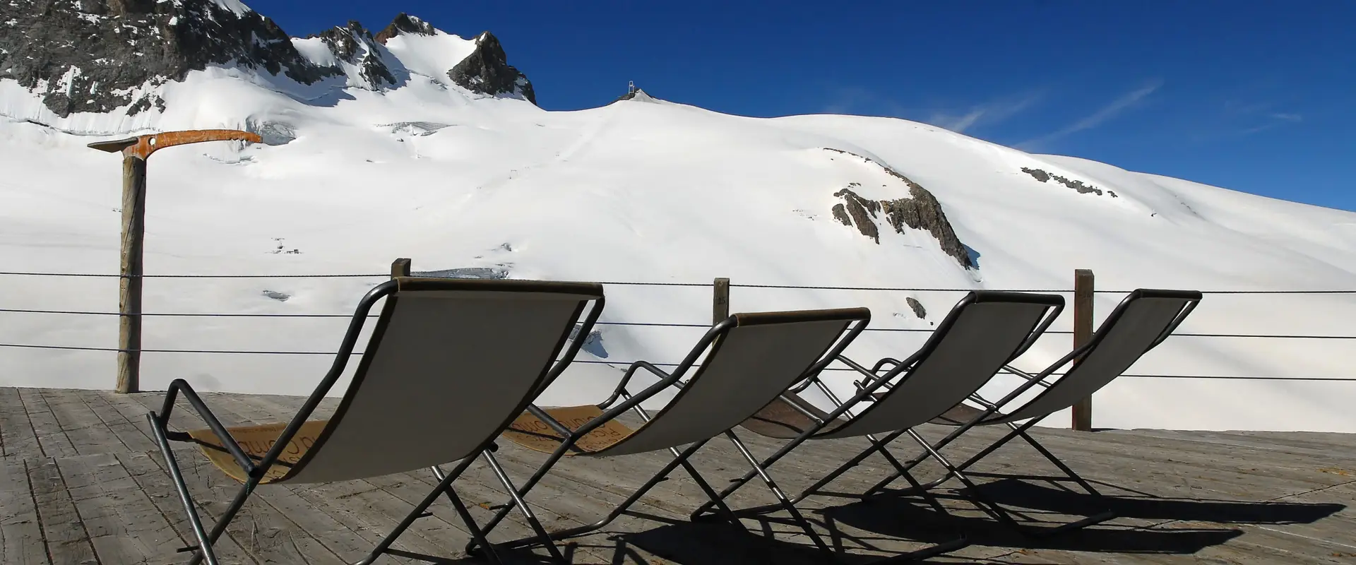 Glacier cable car of Meije