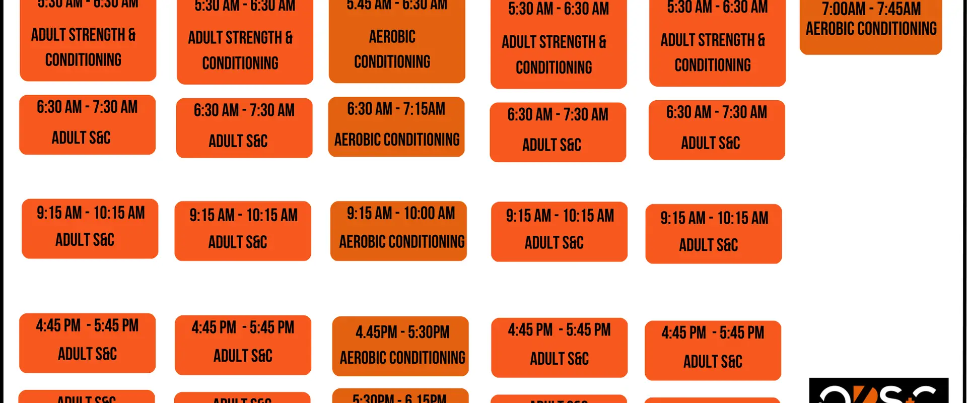 Orange City Strength and Conditioning