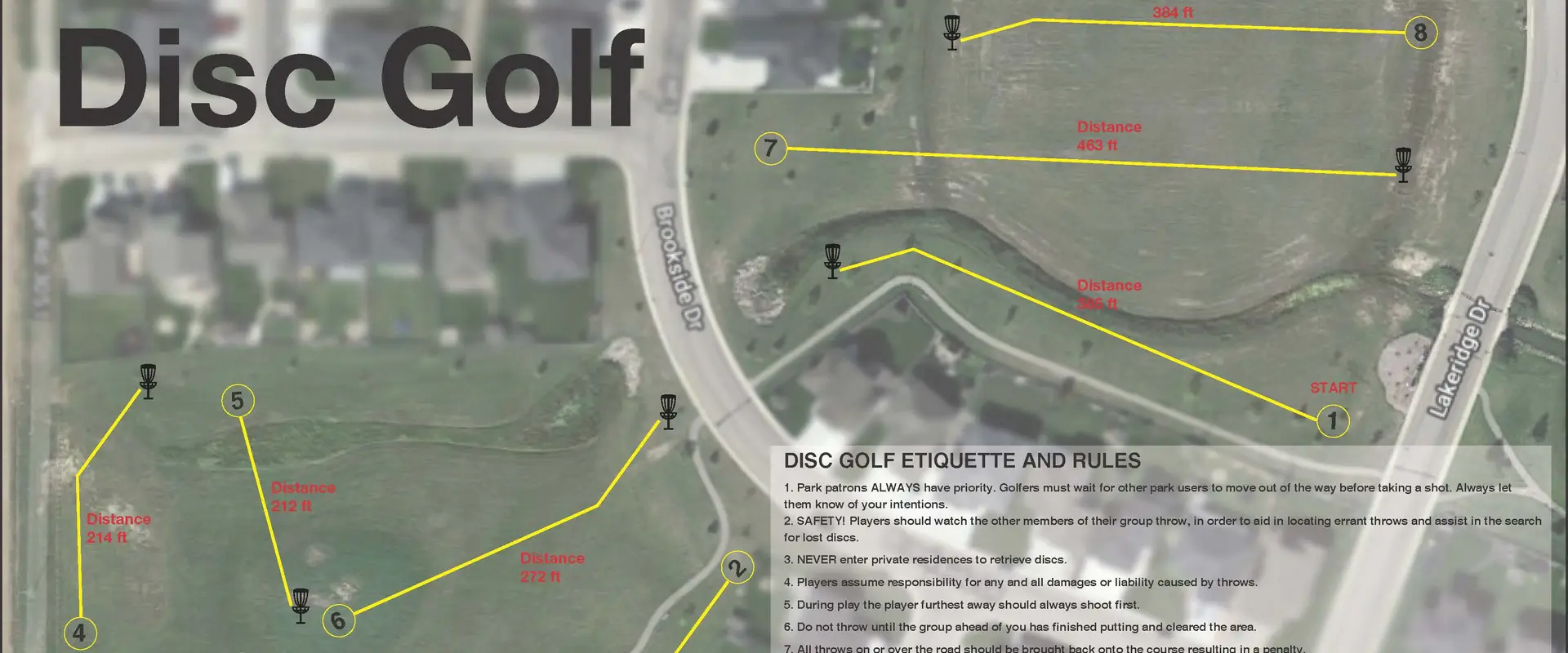 Warman Disc Golf Course