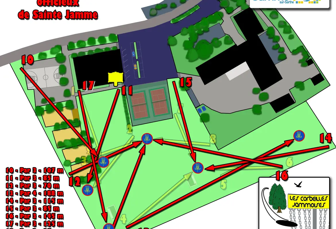 Parcours de disc golf de Saint Christophe