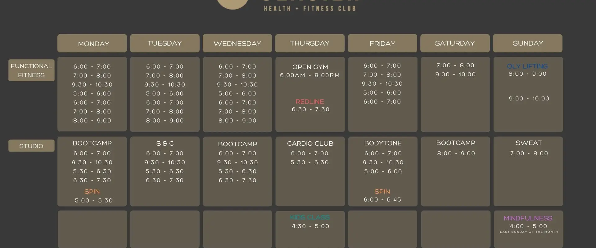 Glacier Health & Fitness Club