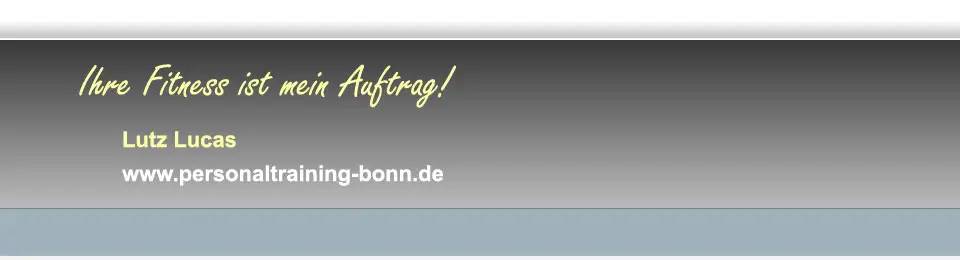 Lutz Lucas - Personal Trainer in Bonn