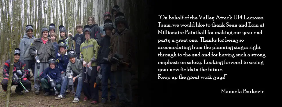 Millionaire Paintball