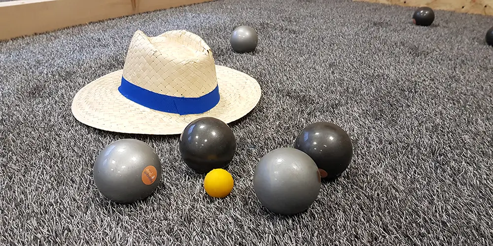 Terrain Petanque Intérieure Lyon - Indoor - Pétanque Family