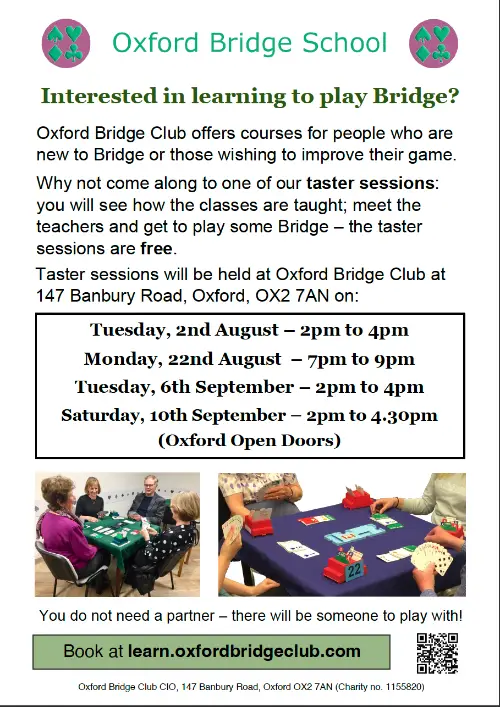 Oxford Bridge Club