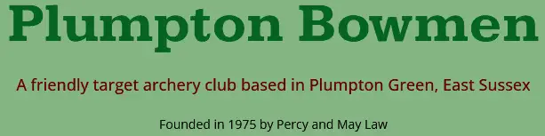 Archery GB: Plumpton Bowmen