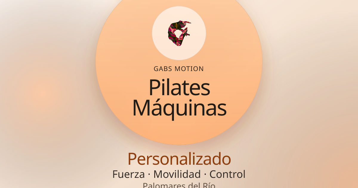 Gabs Motion Personal Pilates