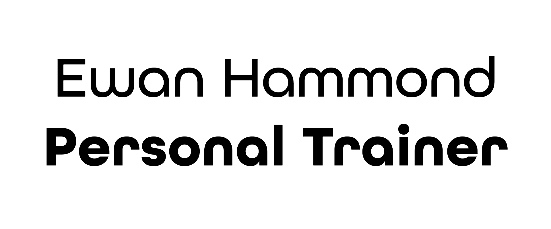 Ewan Hammond Personal Trainer