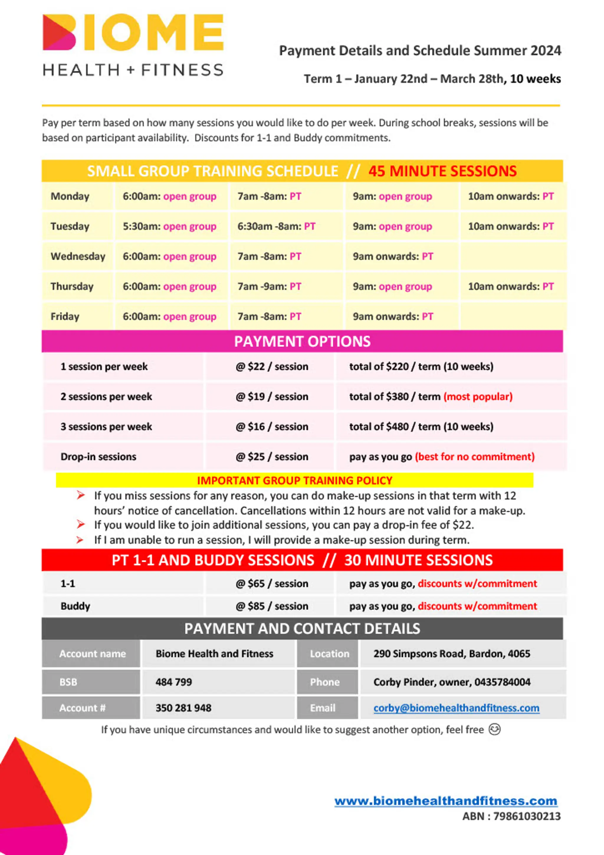 Biome Health and Fitness