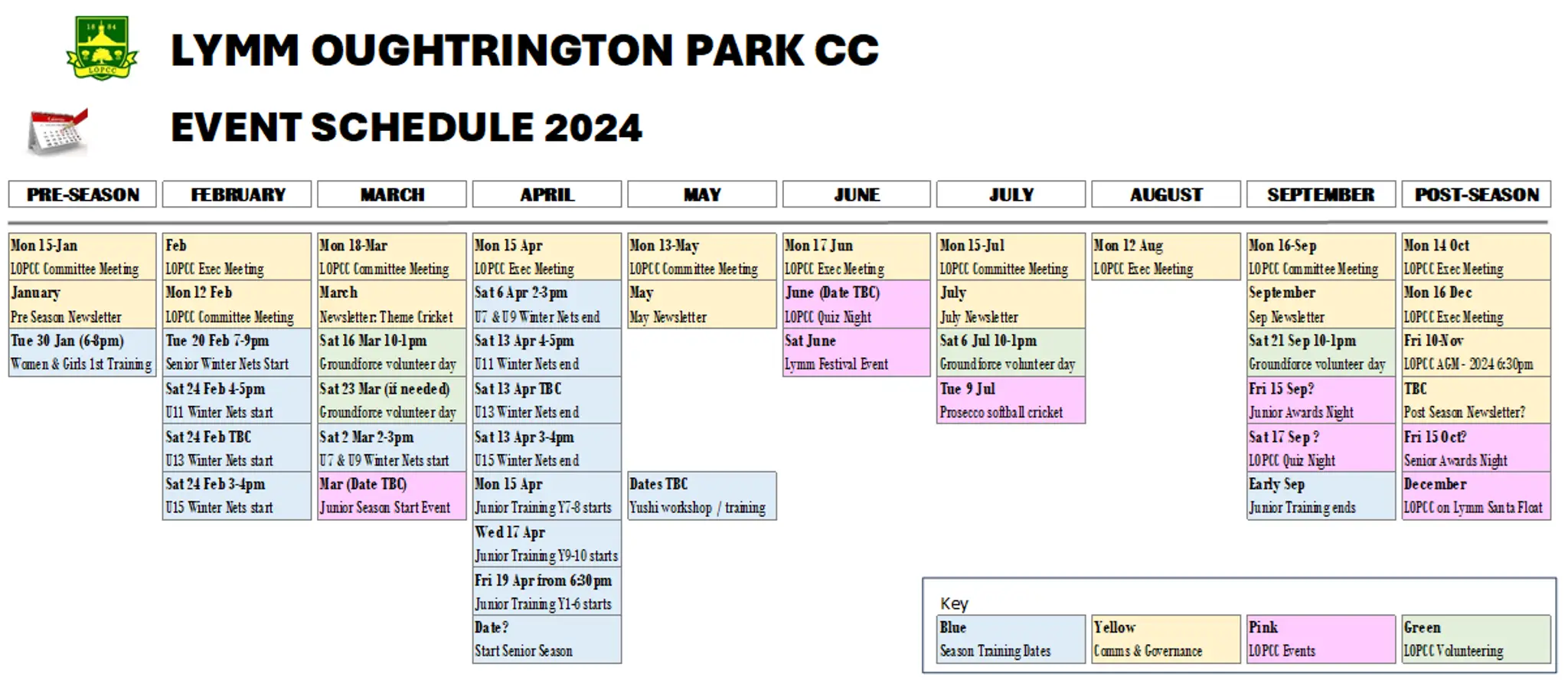 Lymm Oughtrington Park Cricket Club