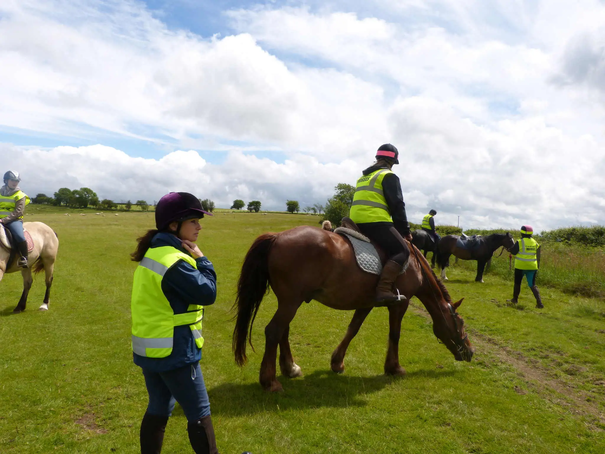 long mountain horse riding