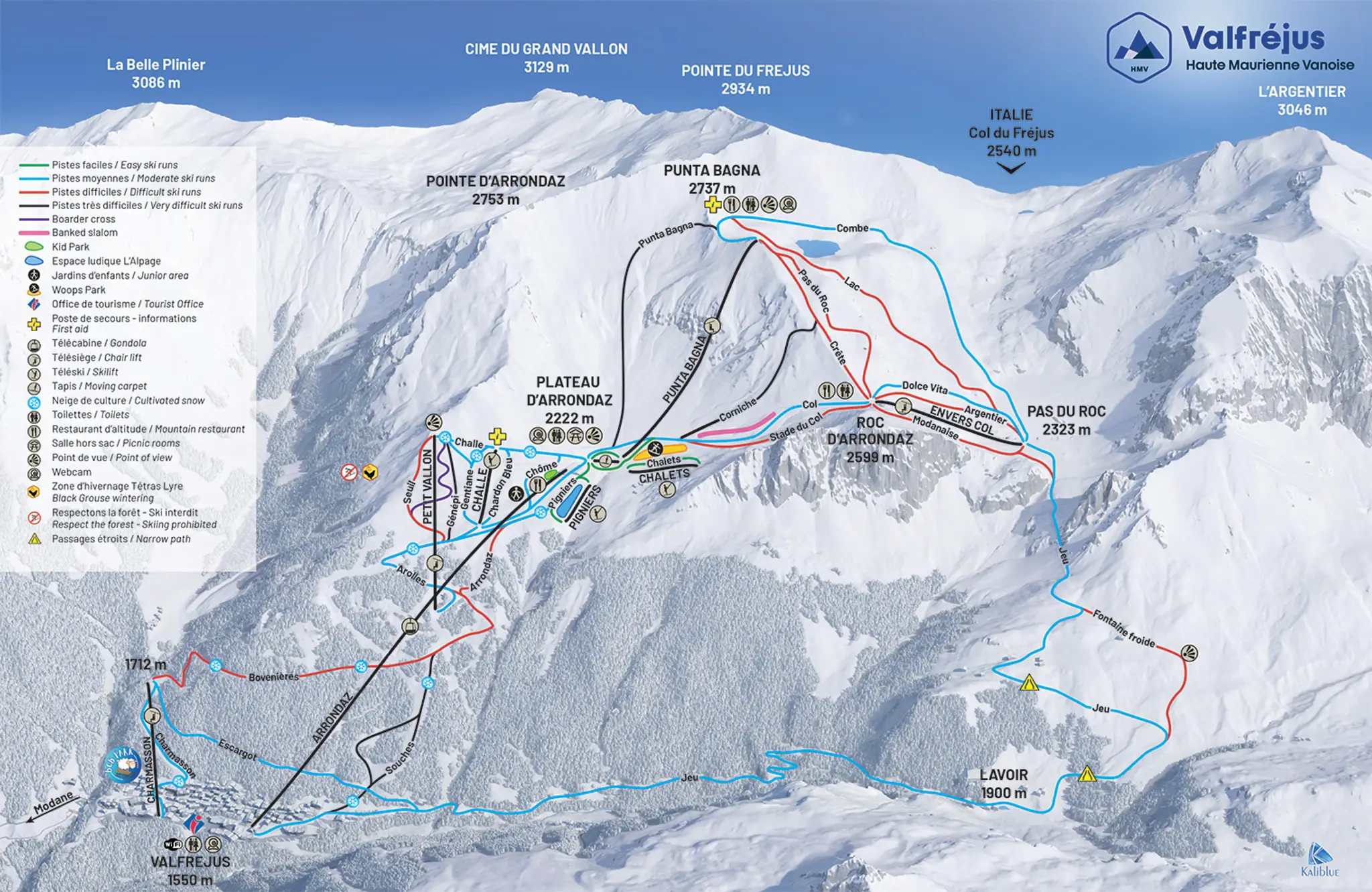 Ski Lifts Valfrejus