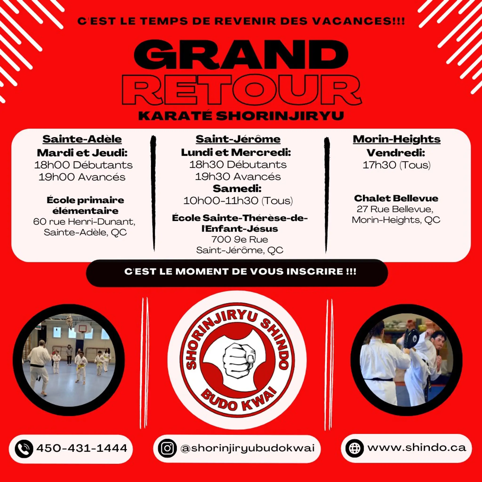 Karate Budo Kwai St-Jrome