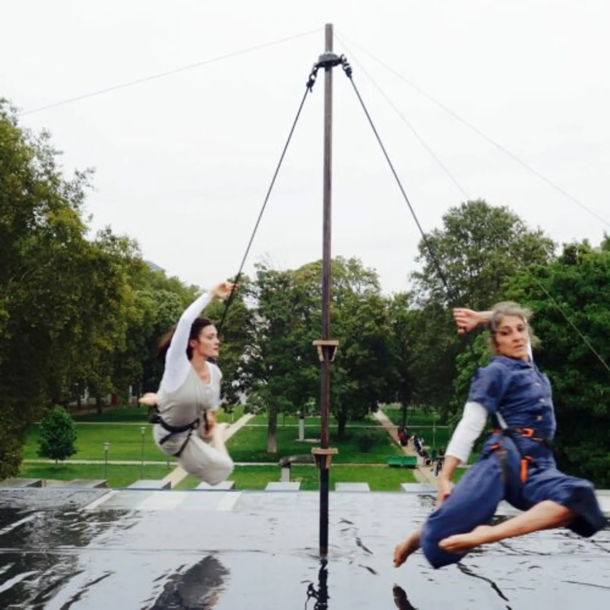 Compagnie Retouramont - Danse verticale