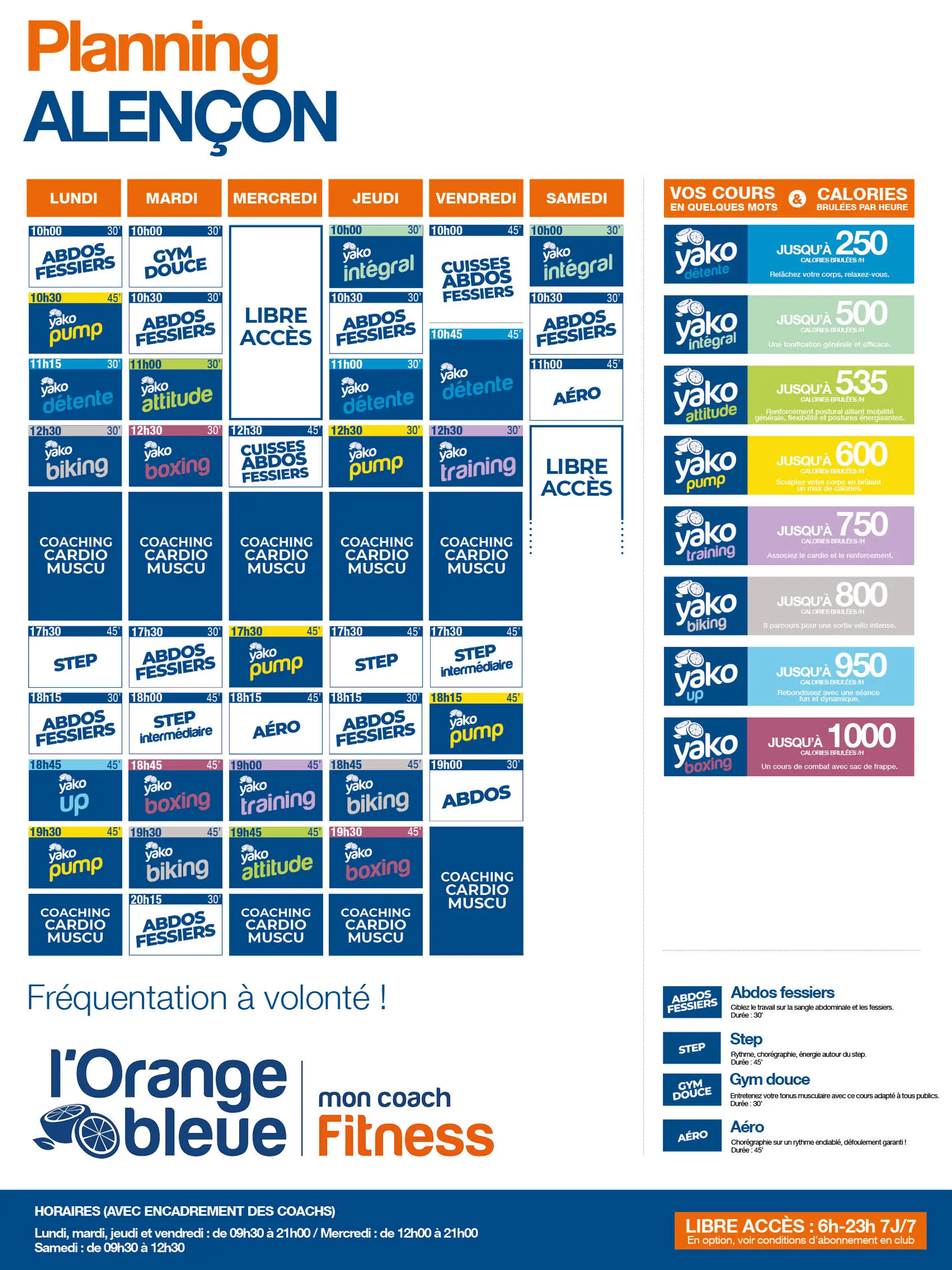 Orange Bleue Room De Sport