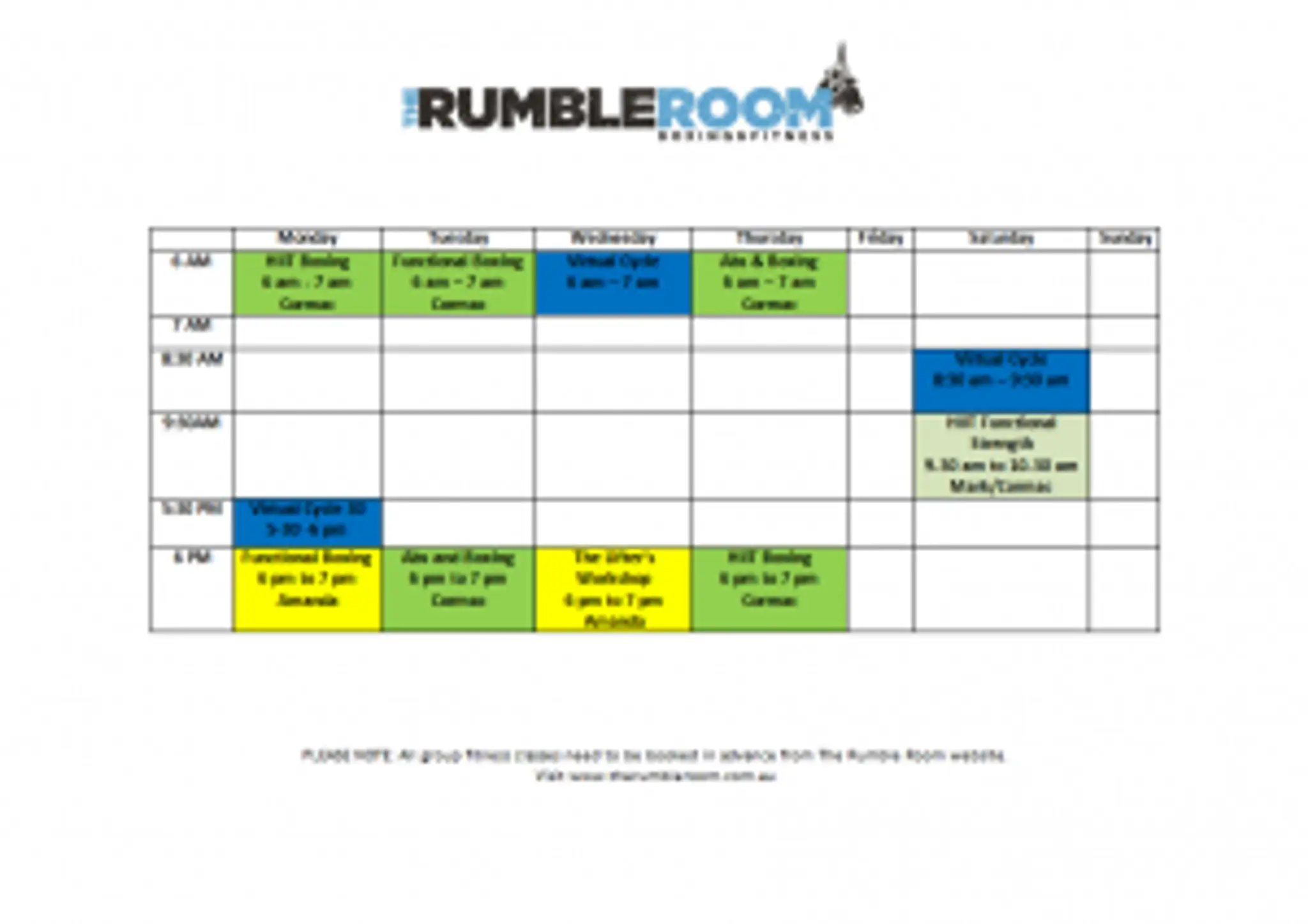 The Rumble Room