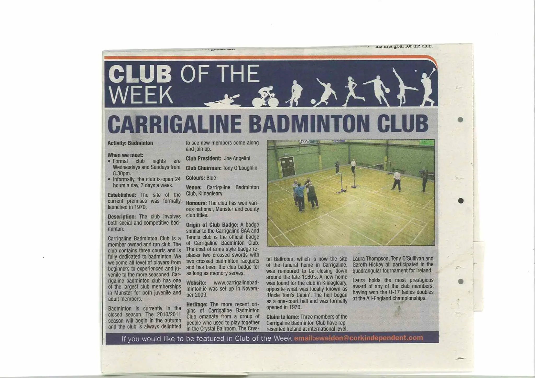 Carrigaline Badminton Club