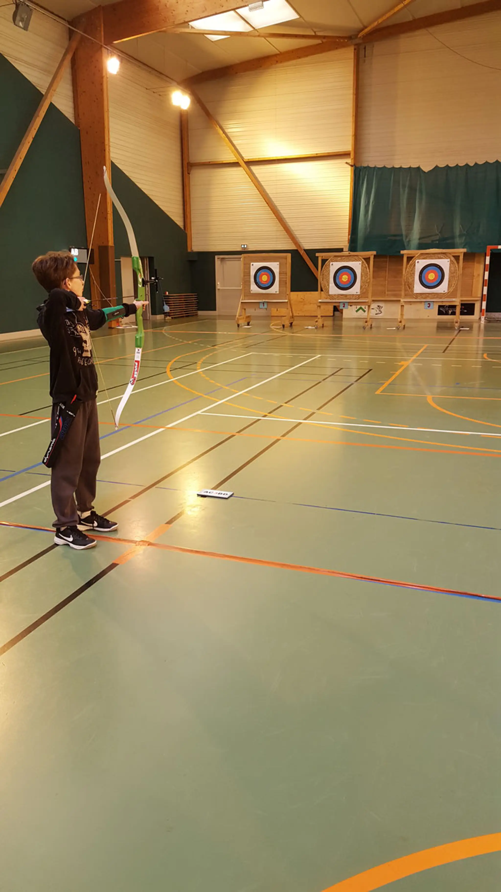 Terrain de tir à l'arc