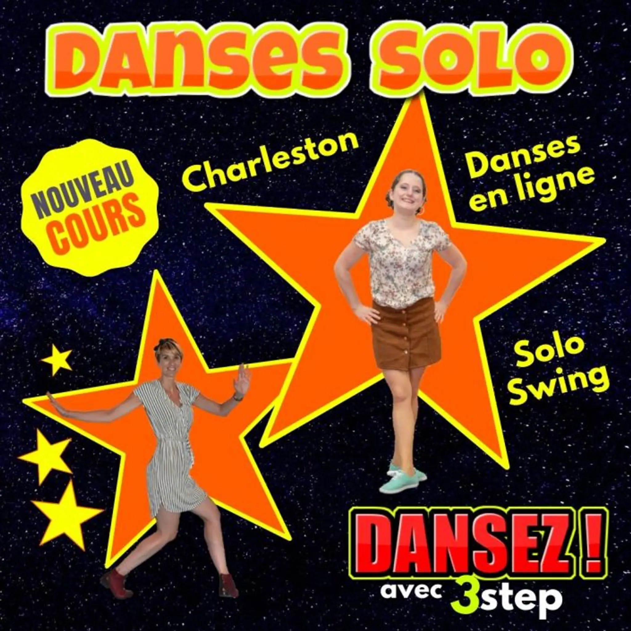 3step - Cours de Rock, West Coast & Danses Swing