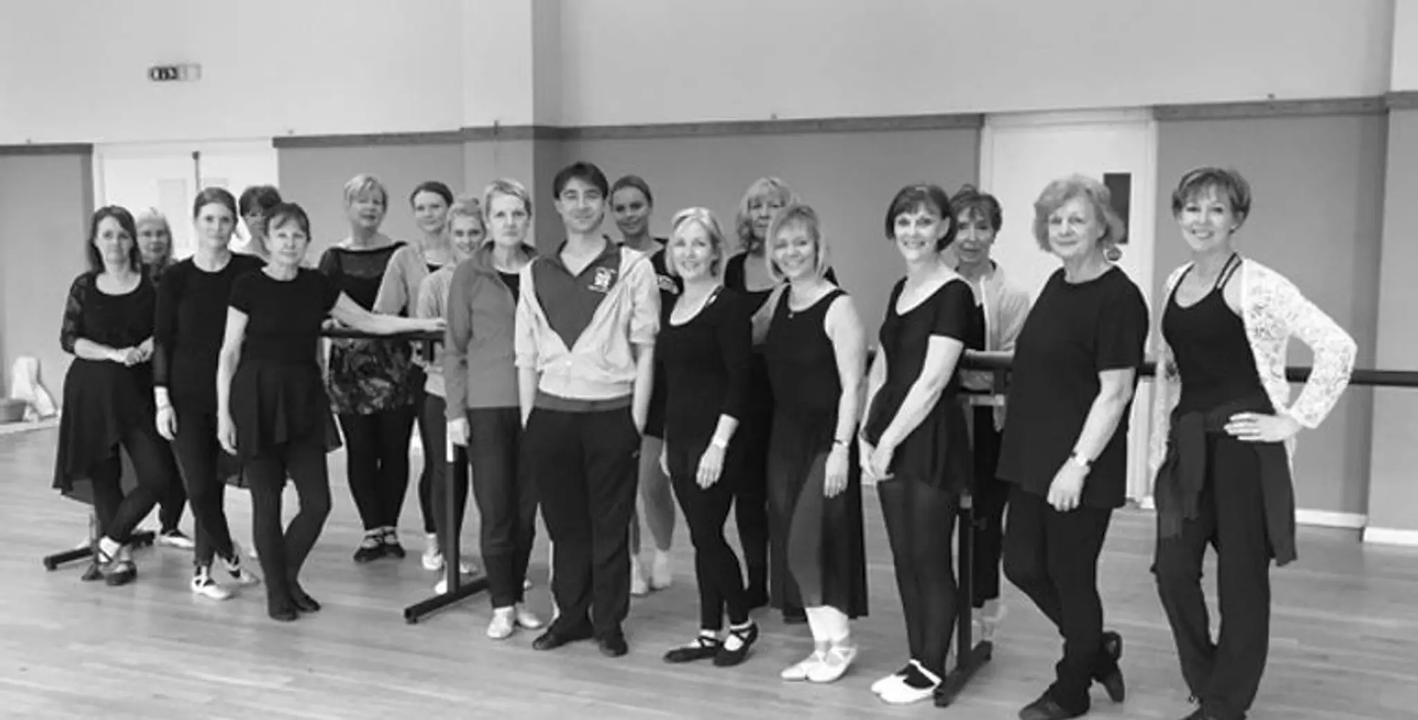 Adult ballet and ballet workout