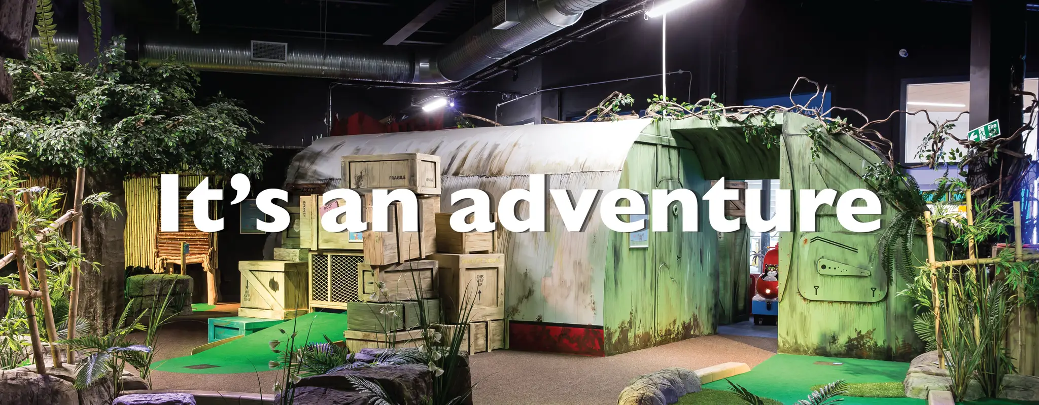 Paradise Island Adventure Golf Glasgow