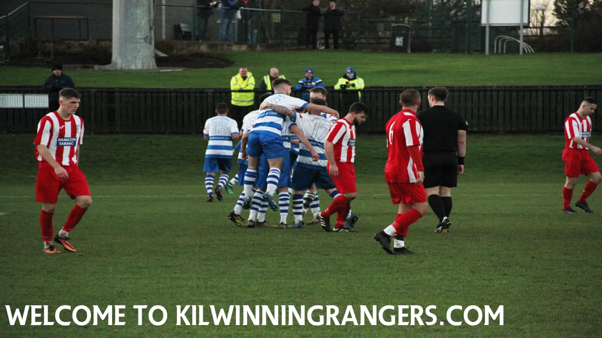The Buffs Park home of Kilwinning Rangers FC