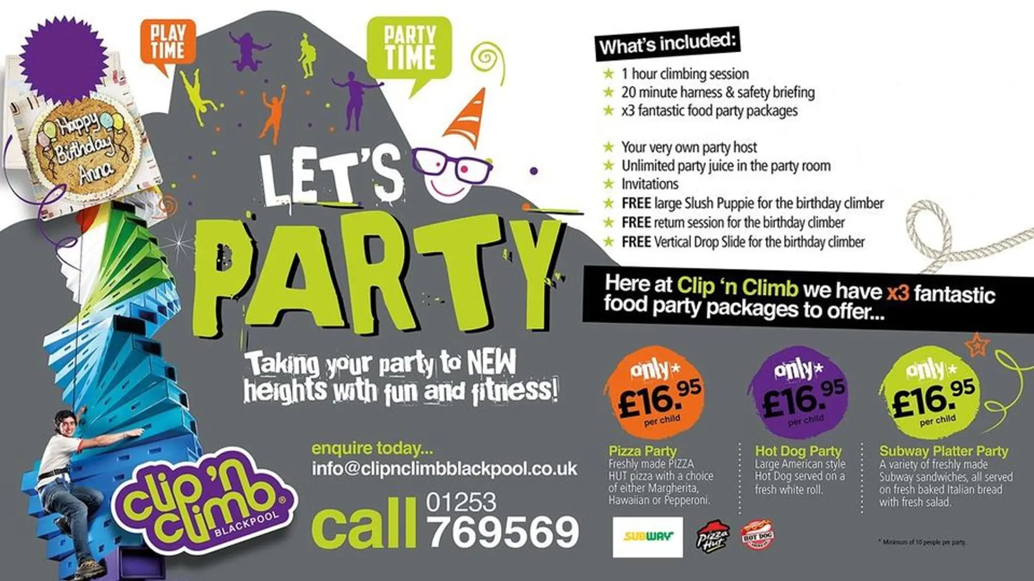 Clip 'n Climb Blackpool