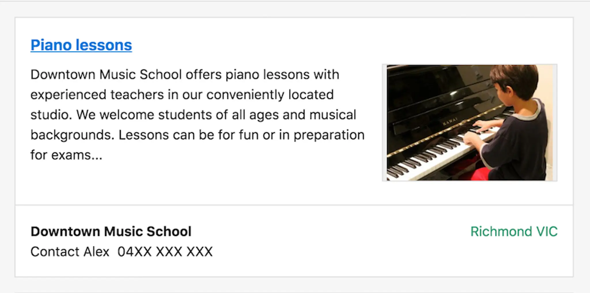 Angela Meyer Music - Piano Lessons