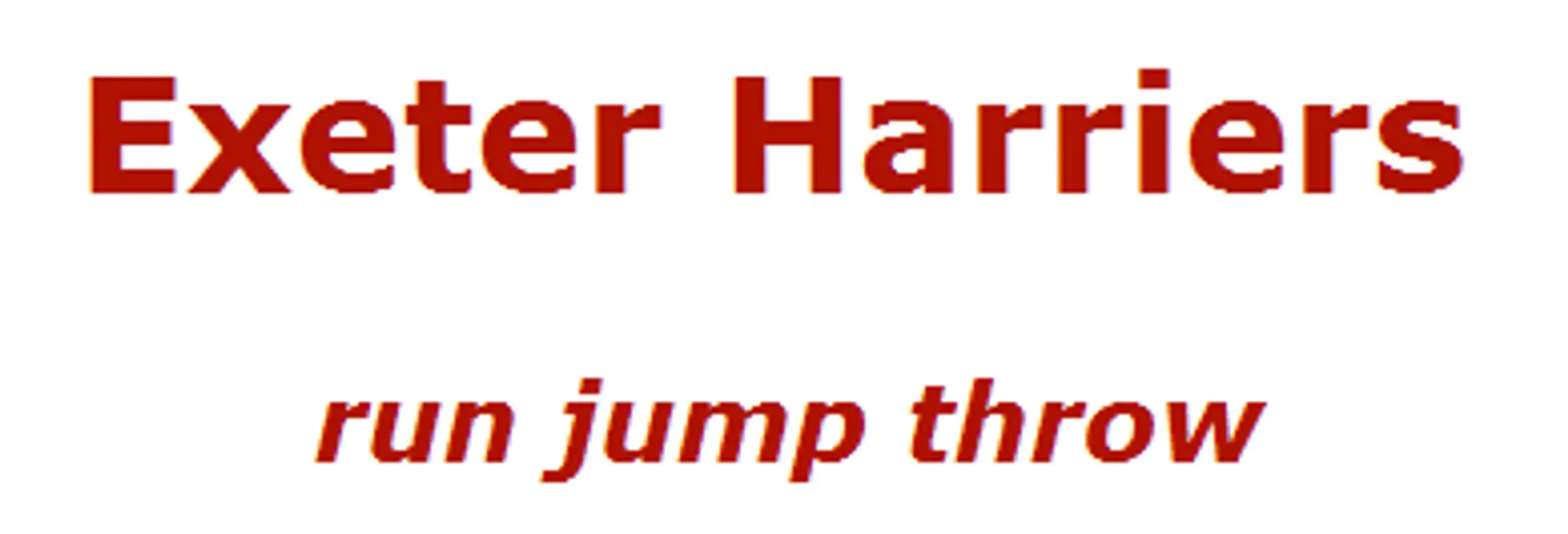 Exeter Harriers Athletic Club