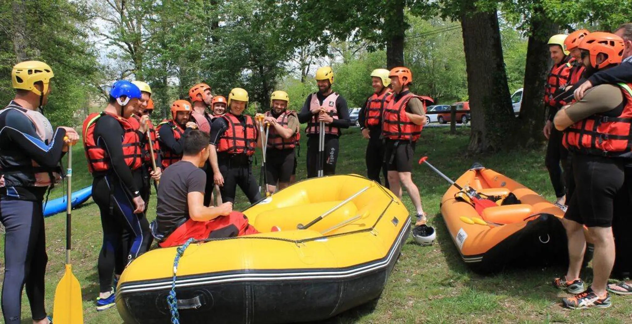 Rafting Lathus 86 location