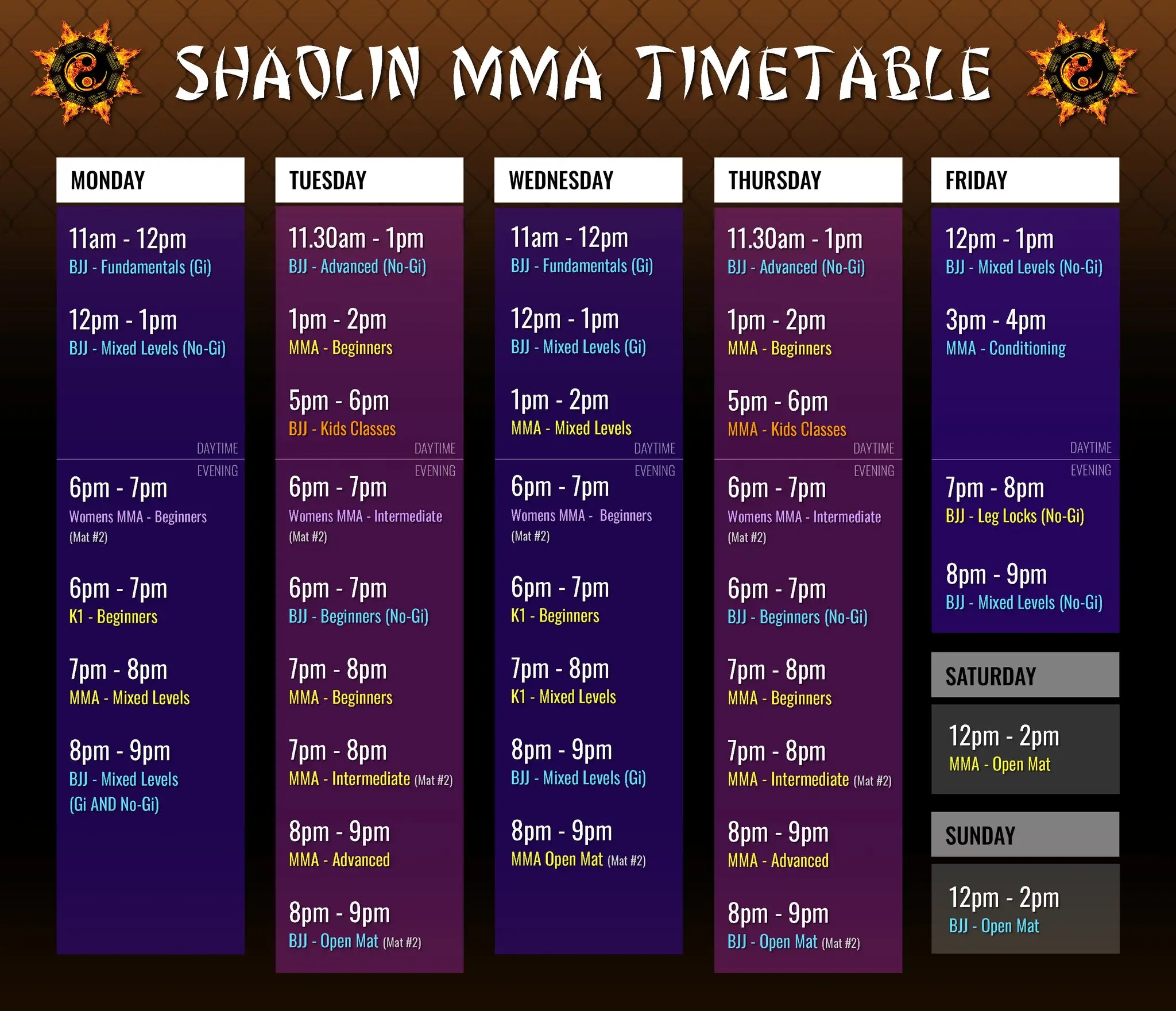 Shaolin MMA | Excellence School of Jiu-Jitsu