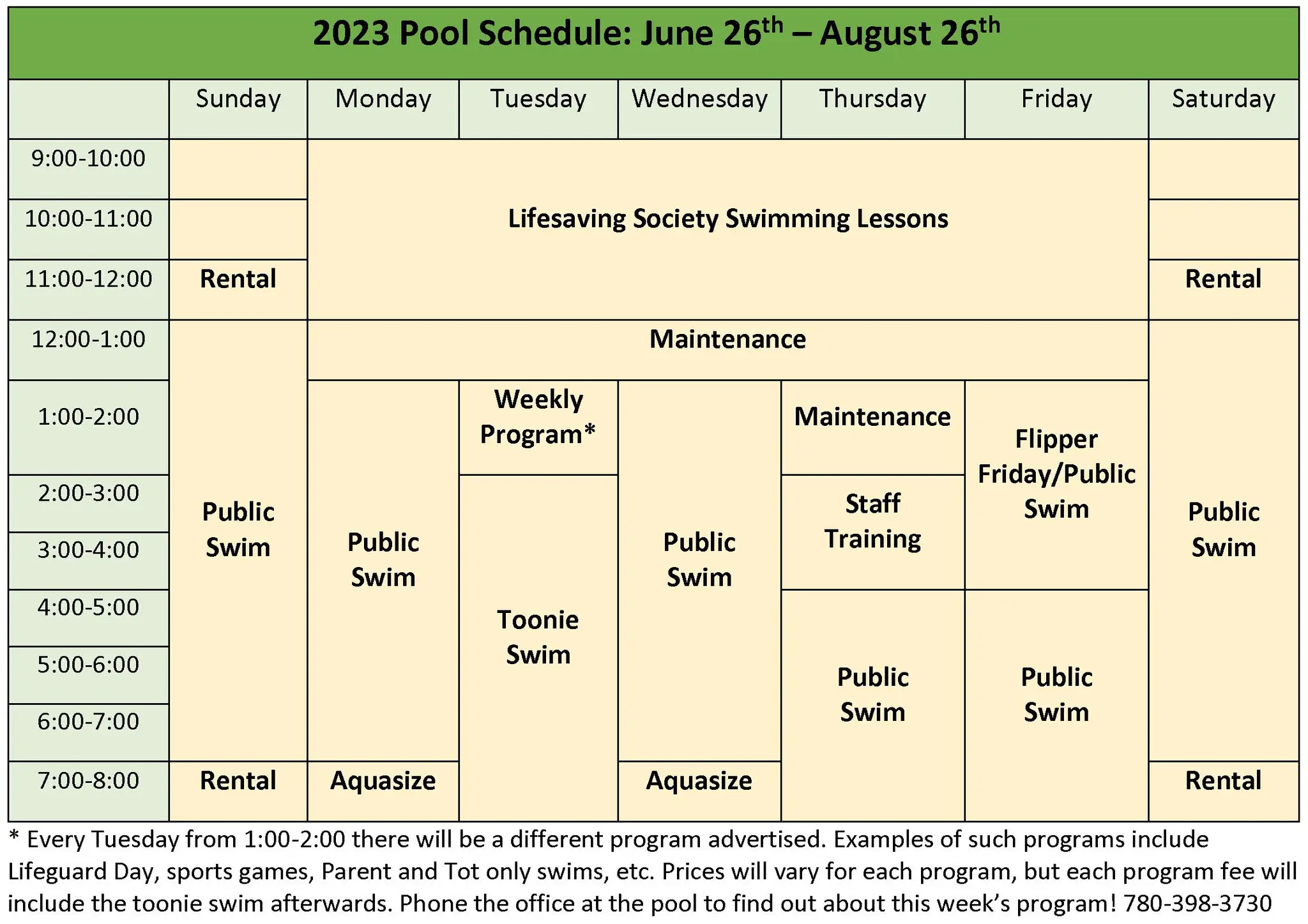 Thorhild Swimming Pool