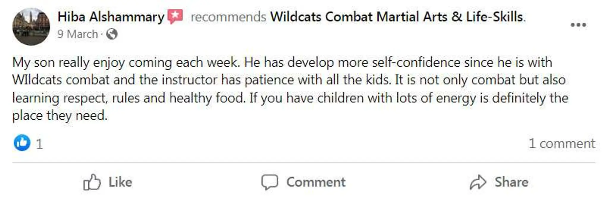 Wildcats Combat Basingstoke