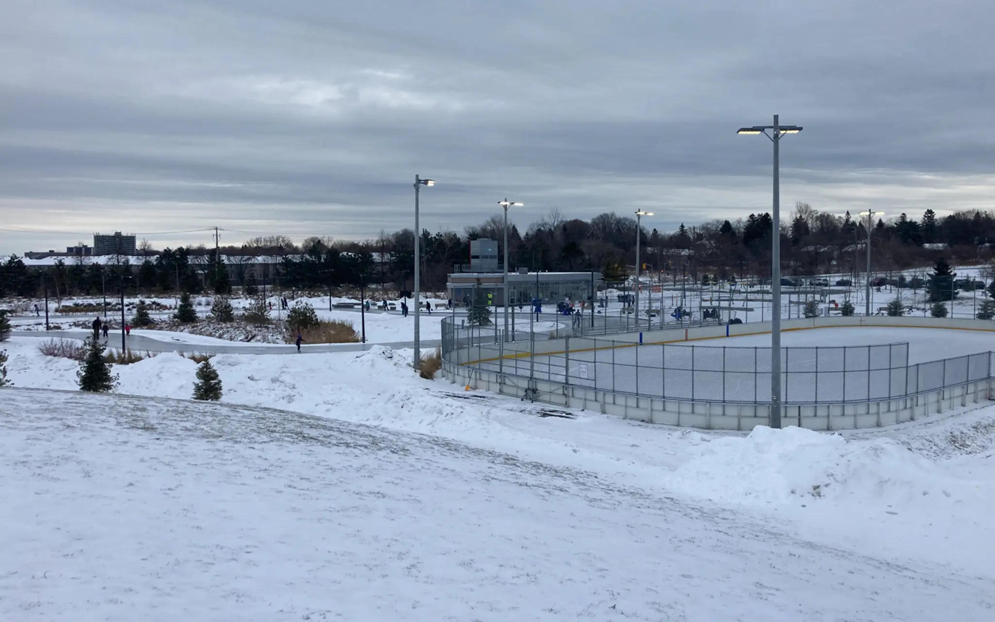 McCowan Outdoor Ice Rink-Skating Trail