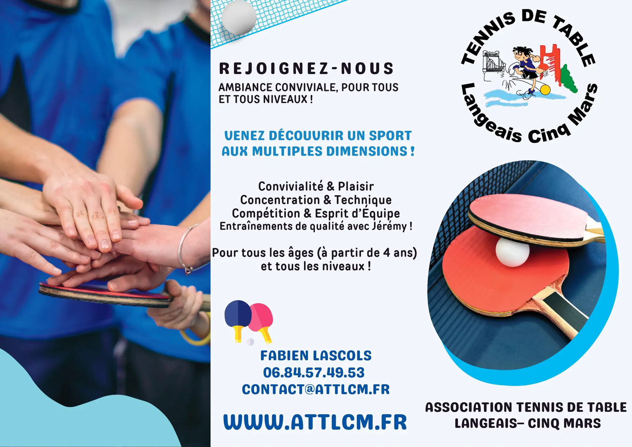 Tennis Association De Table Langeais Cinq Mars
