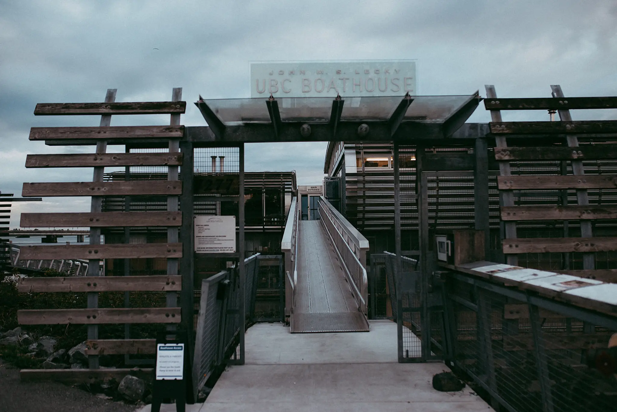 John M.S. Lecky UBC Boathouse