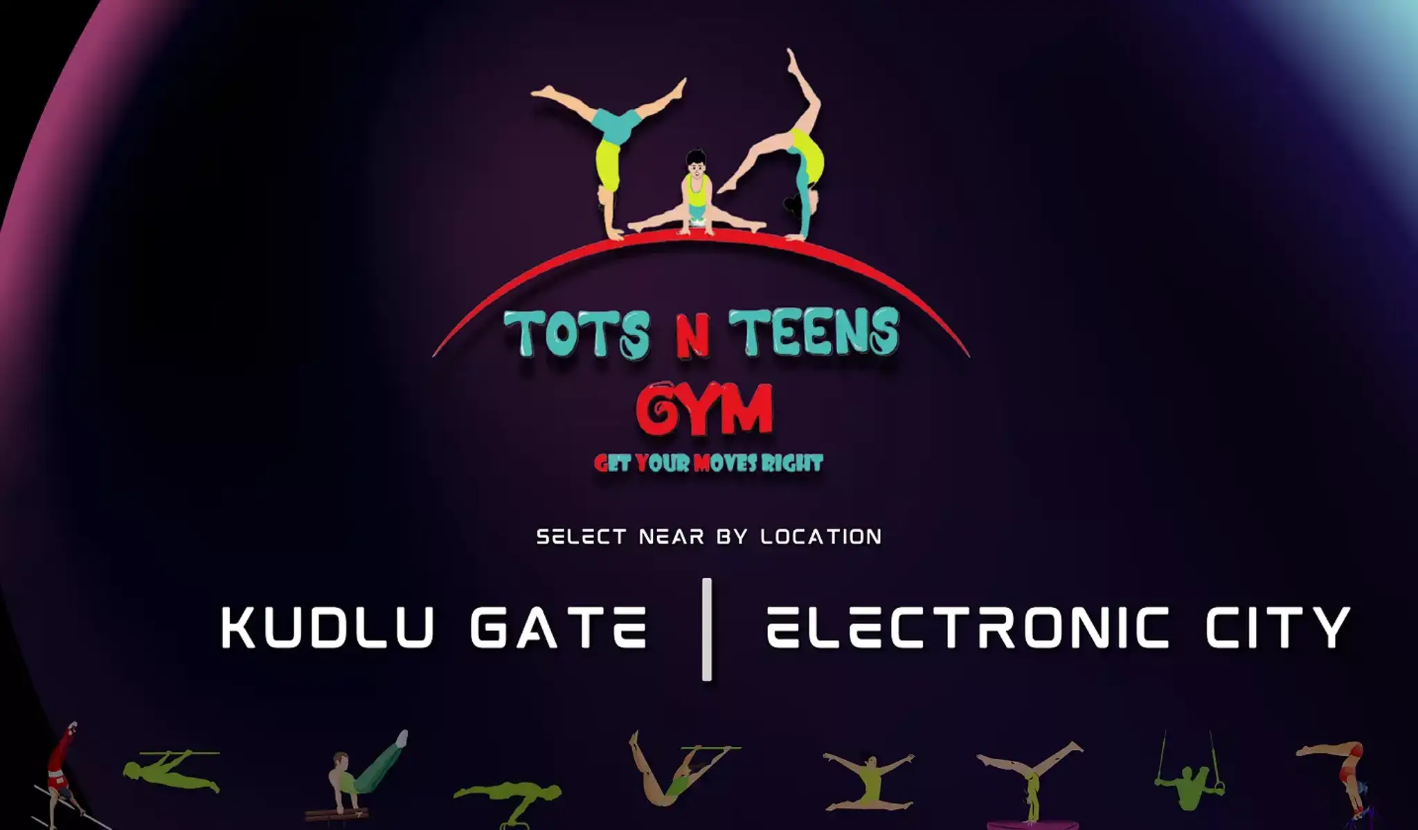 Tots N Teens Gym- 4-15 year KIDS GYMNASTICS