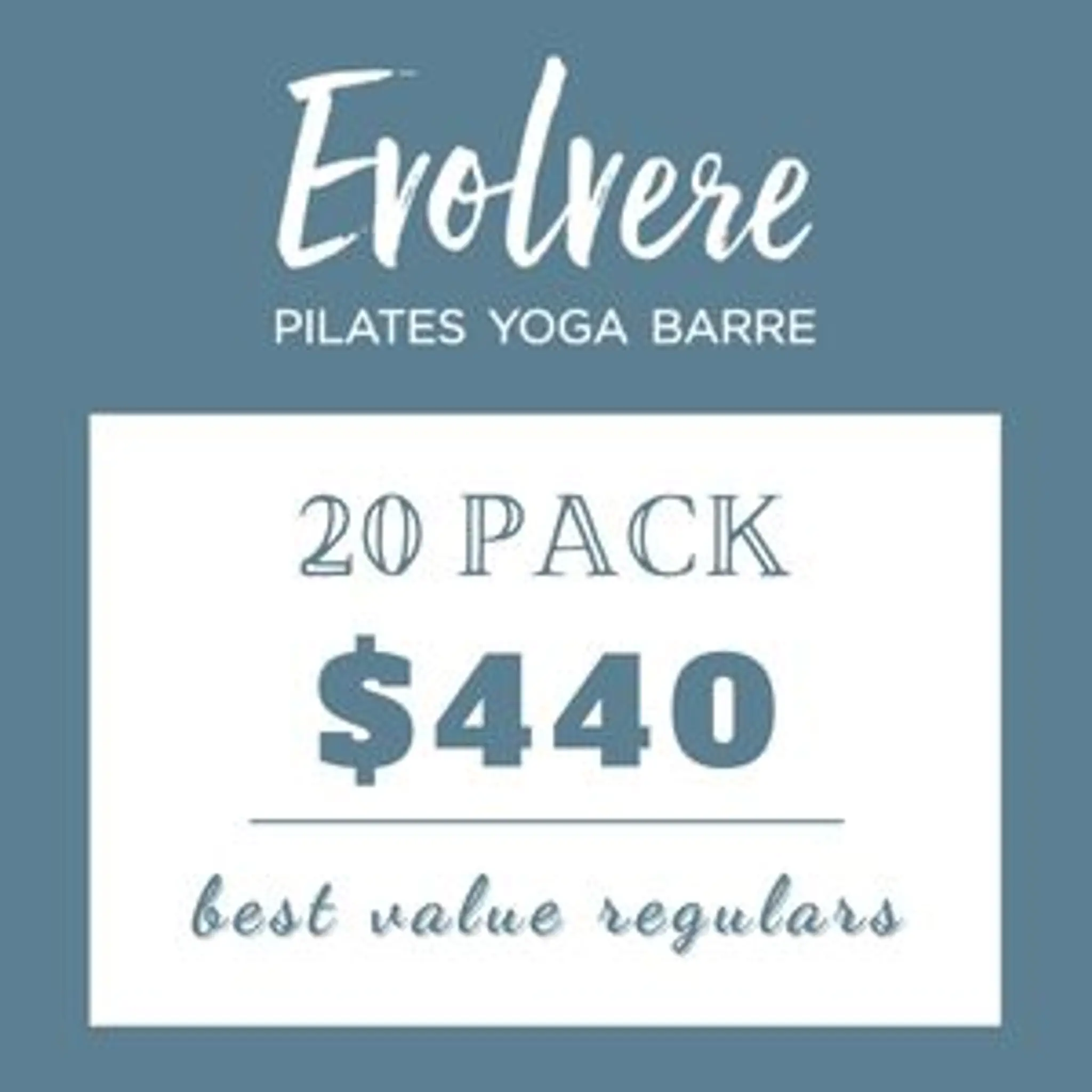 Evolvere Pilates Yoga Barre