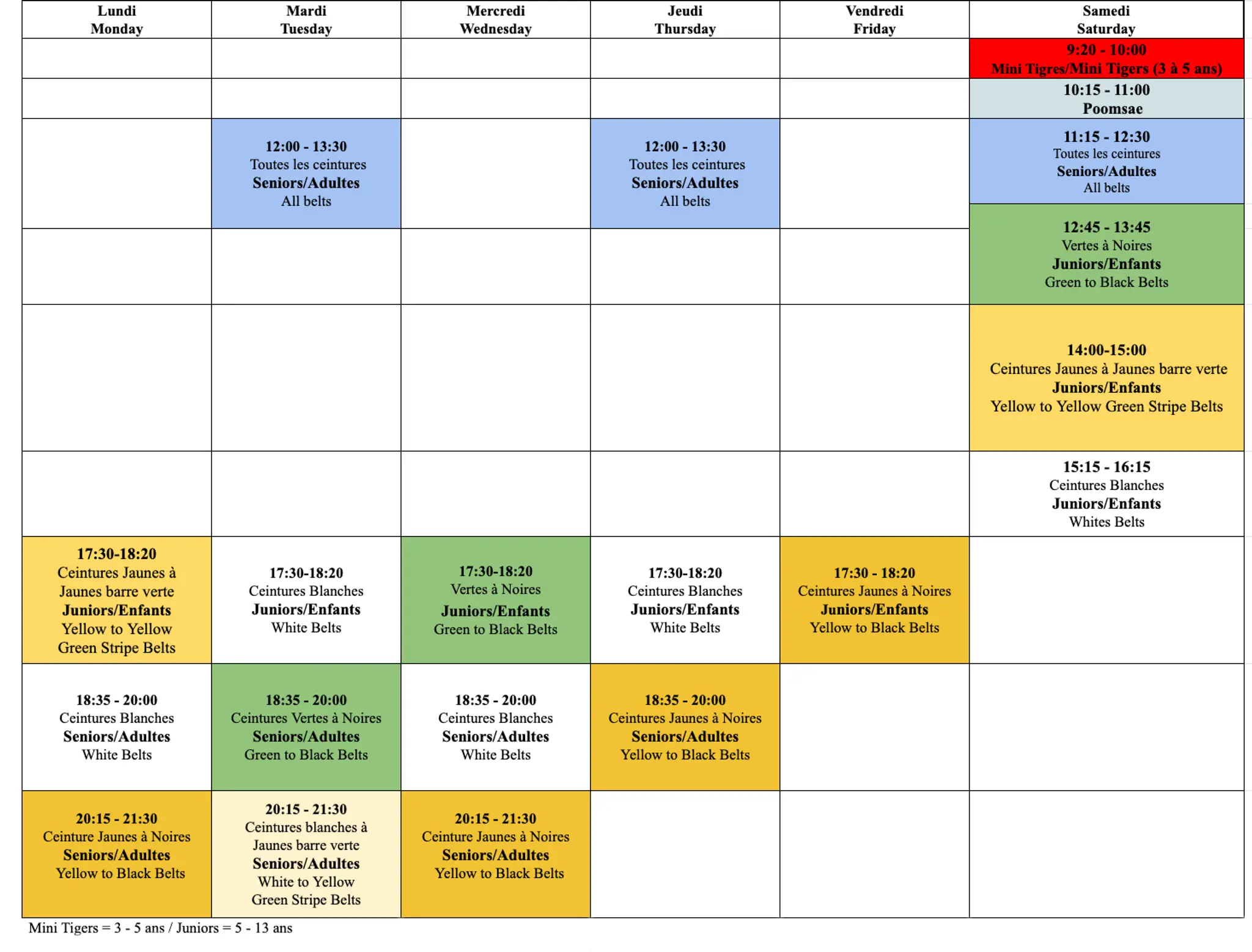 Chong Lee Taekwondo Inc