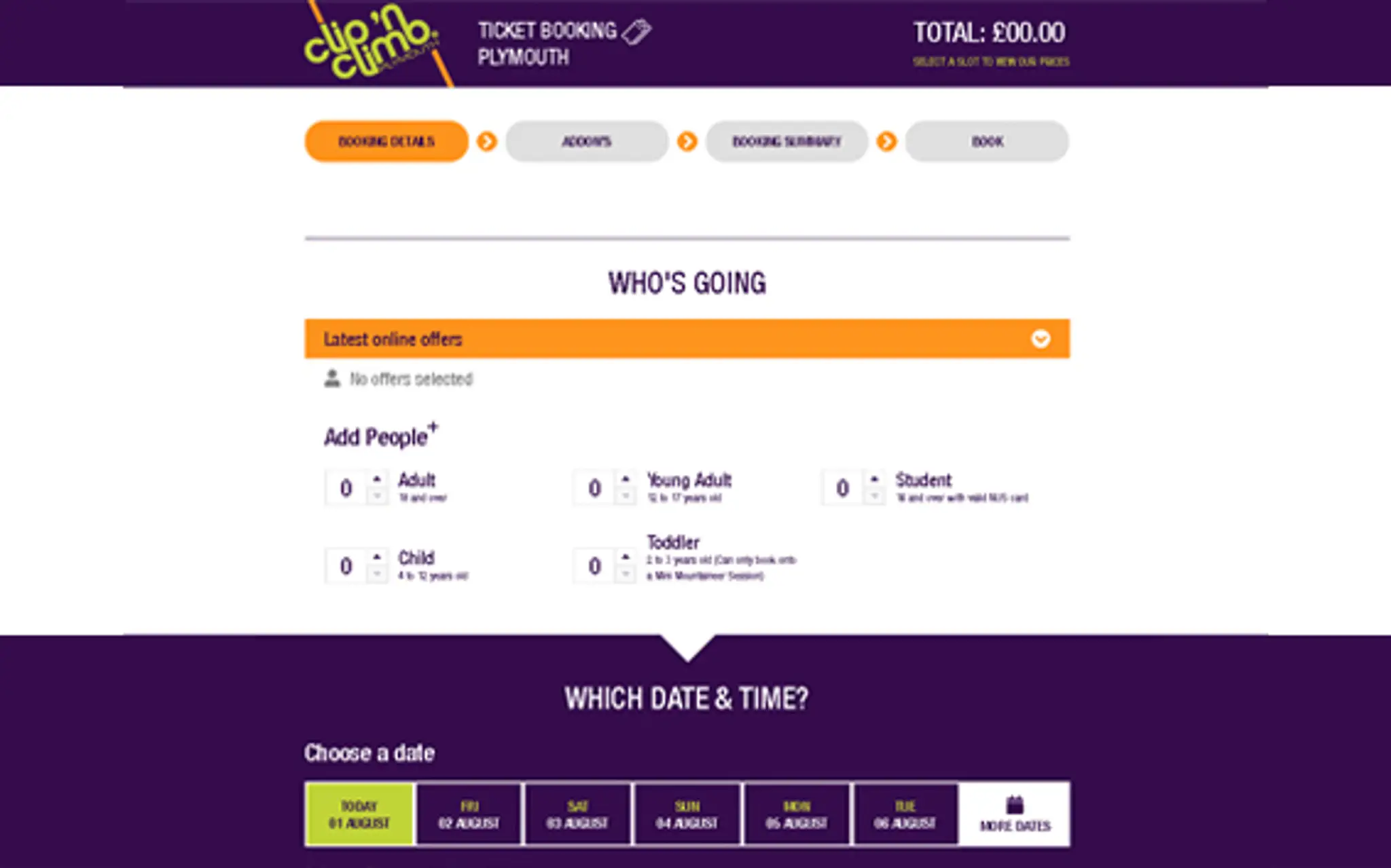 Clip 'n climb Weston- super- Mare a Rockpool Leisure venue