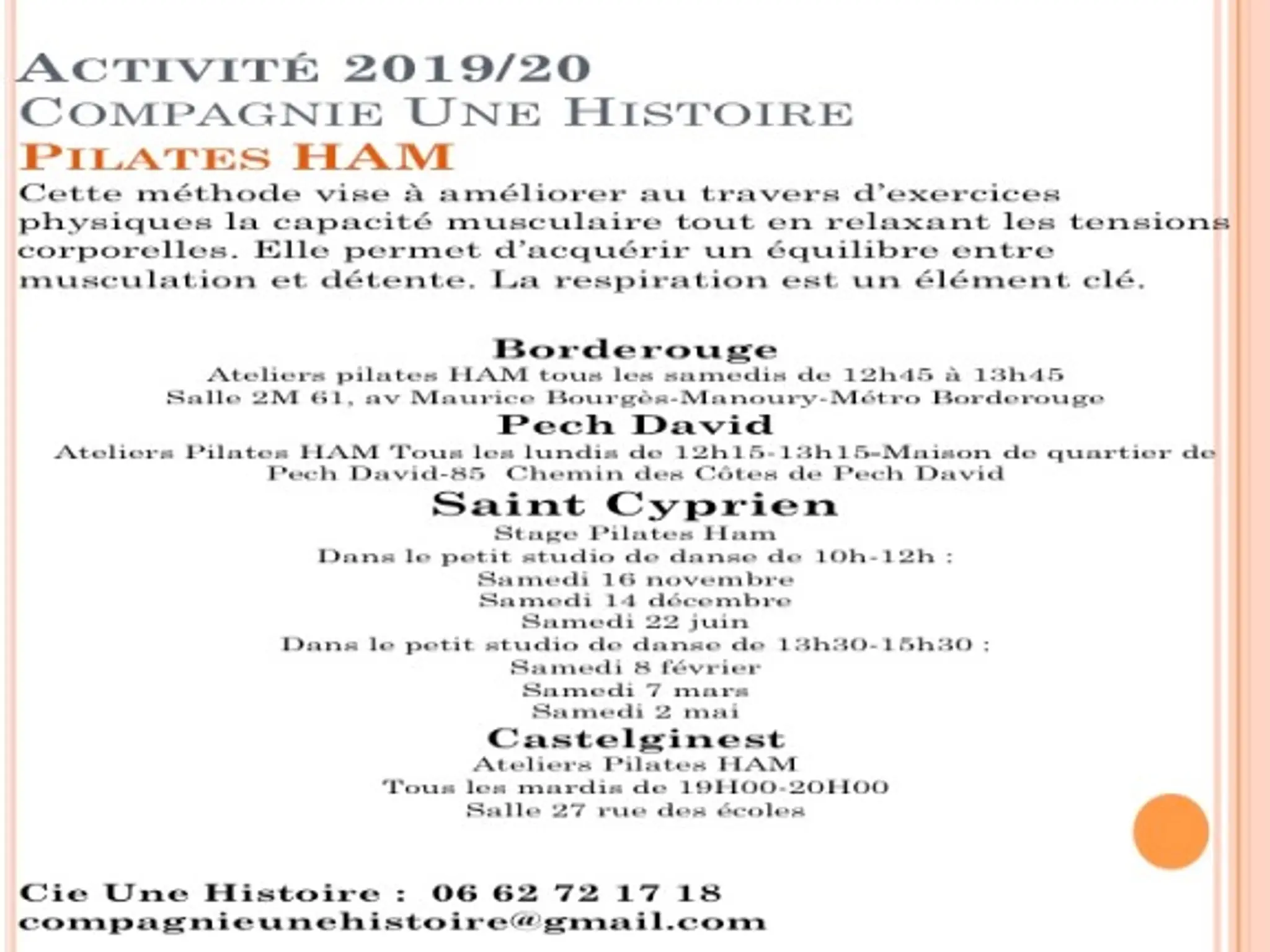 Company Une Histoire